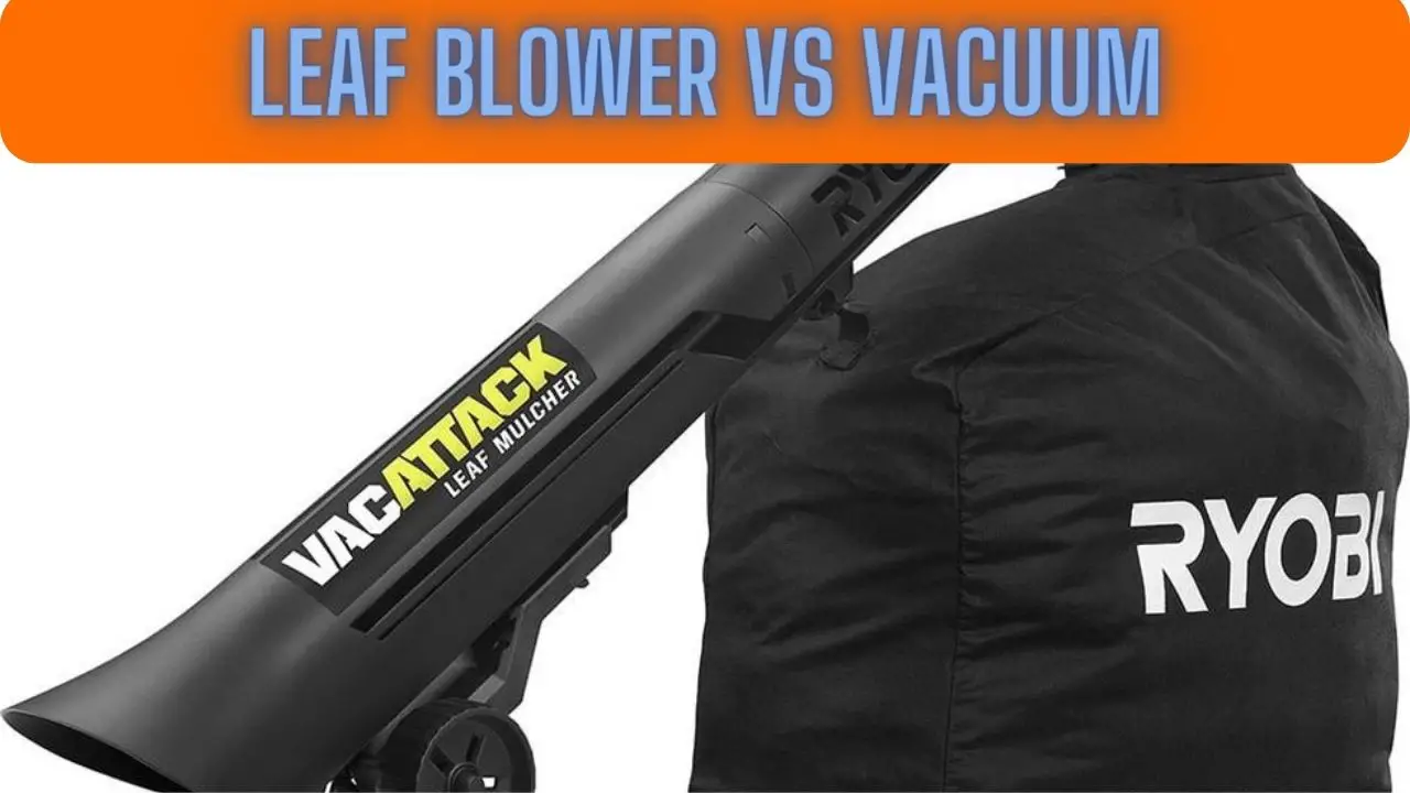 Leaf Blower vs Vacuum