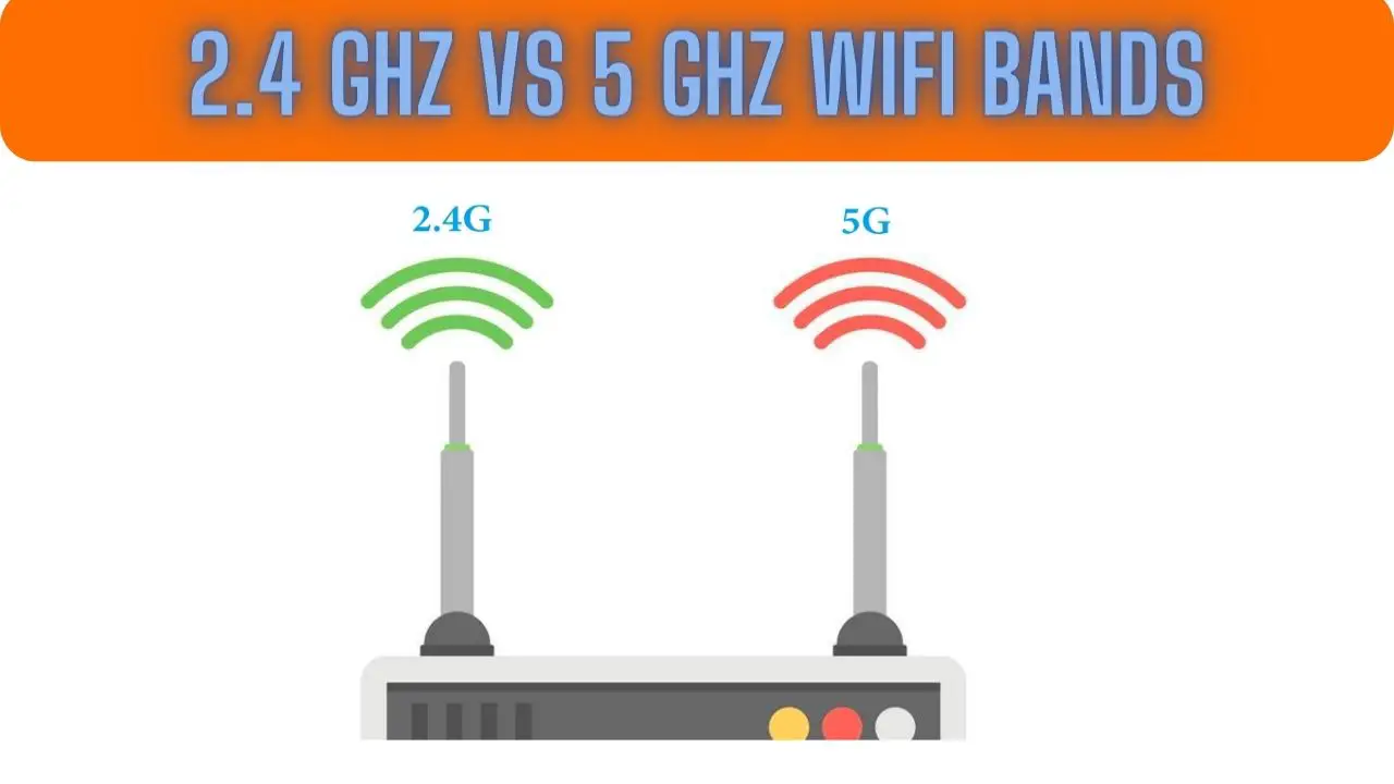2.4 GHz vs 5 GHz WiFi Bands